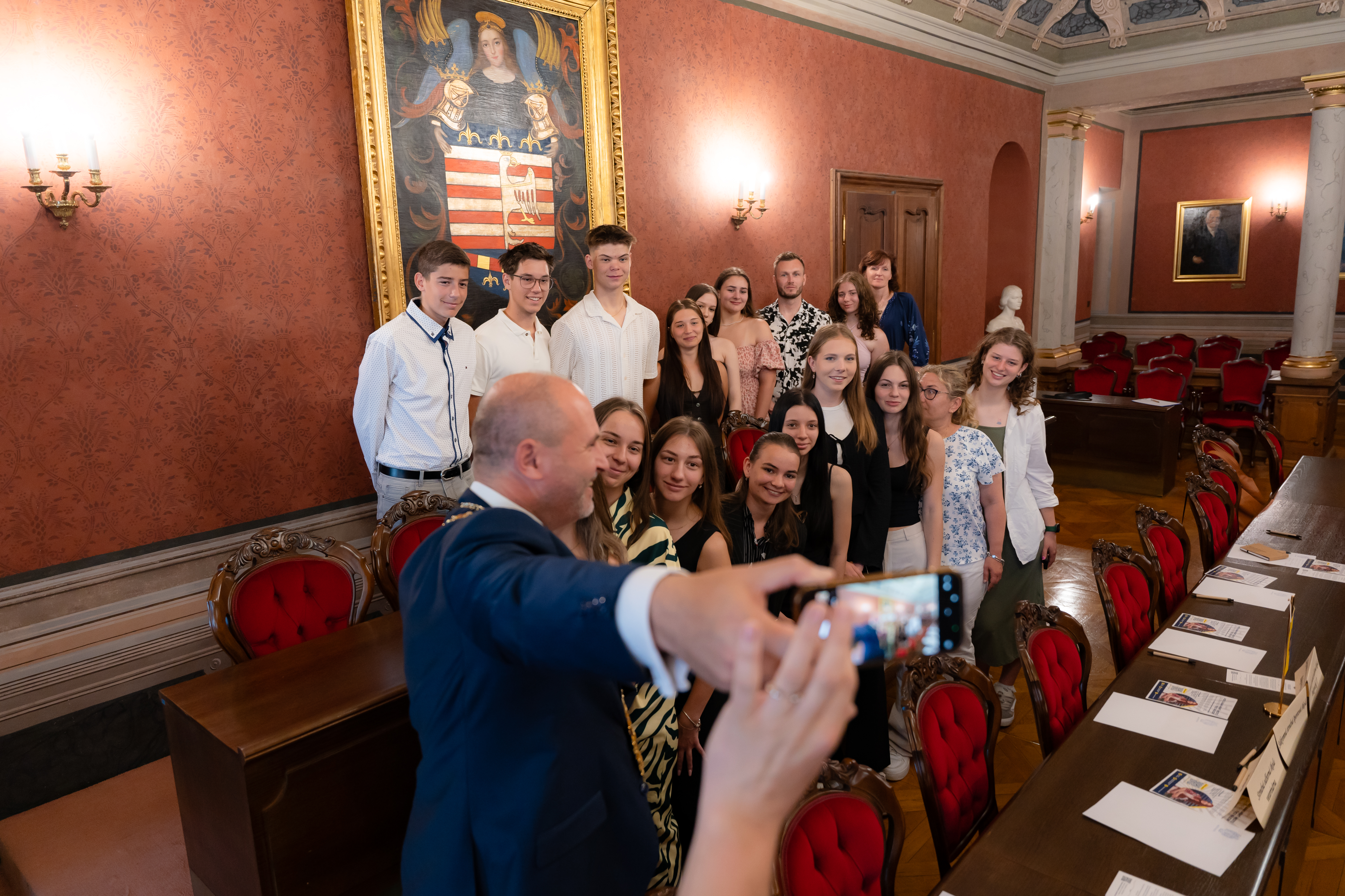 Prijatie studentov v Historickej radnici-19